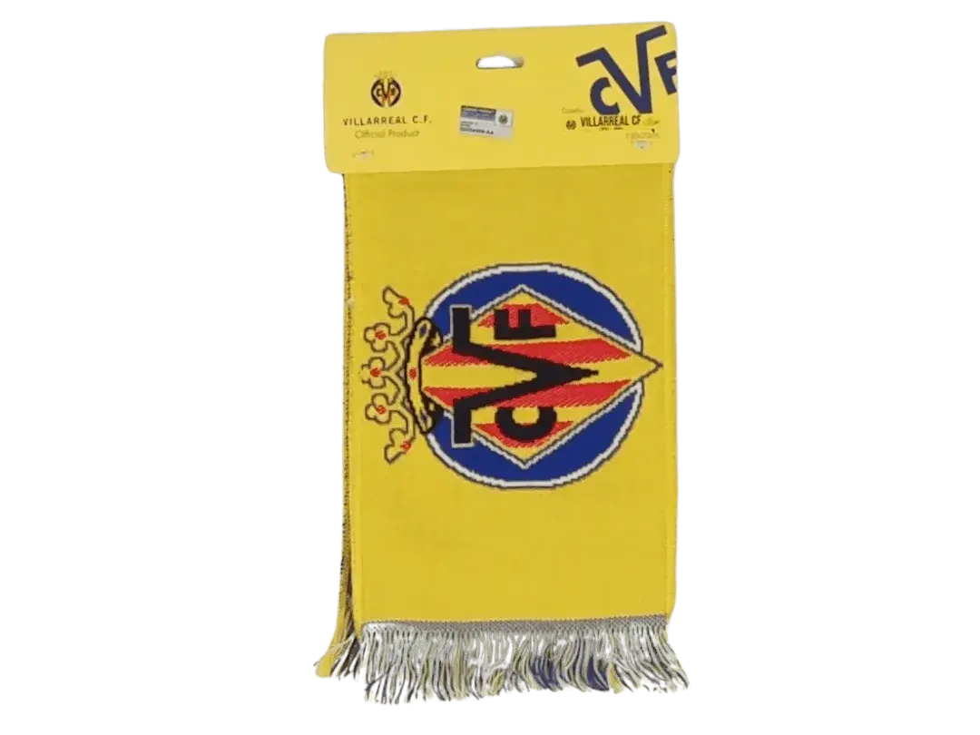 bufanda de fÚtbol oficial del villarreal bufanda de fÚtbol oficial del villarreal