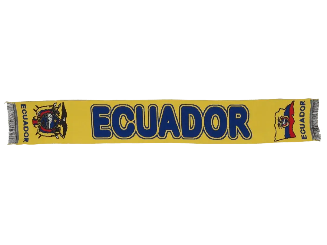 bufanda de fÚtbol de ecuador