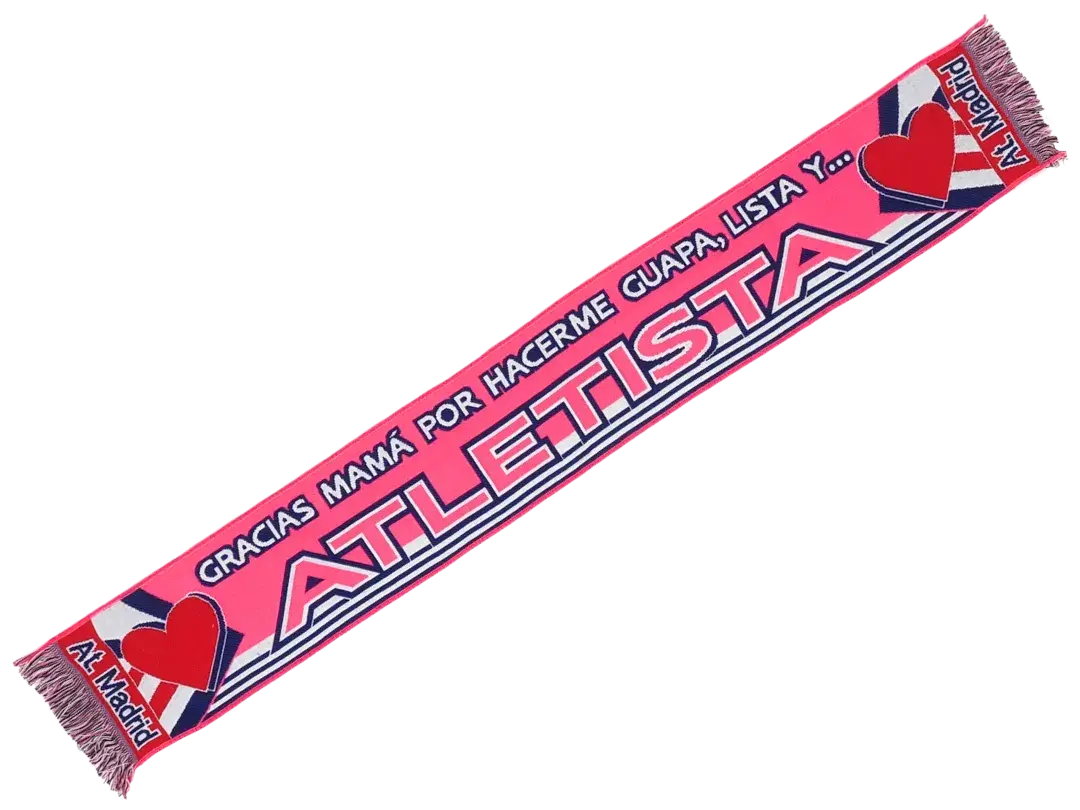 bufanda de fÚtbol atletista gracias mamÁ bufanda de fÚtbol atletista gracias mamÁ