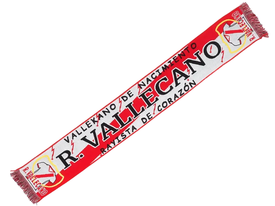 bufanda de fÚtbol del rayo rayista de corazÓn bufanda de fÚtbol del rayo rayista de corazÓn
