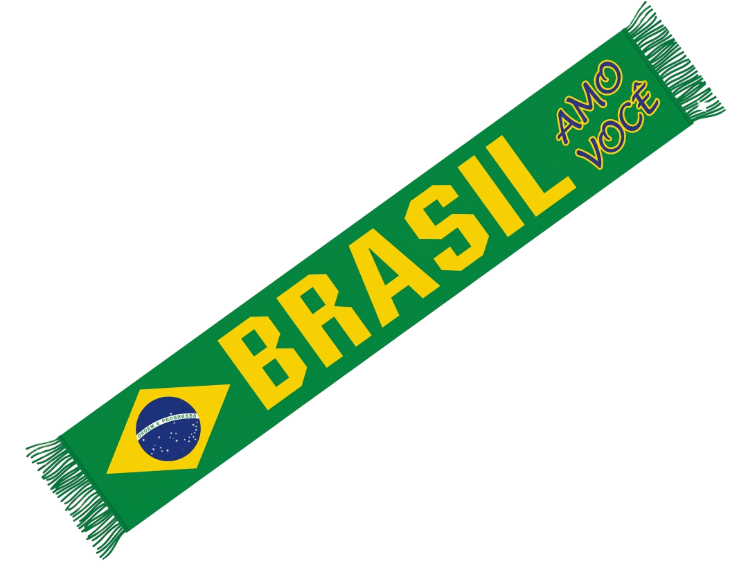 bufanda de fÚtbol de brasil bufanda de fÚtbol de brasil