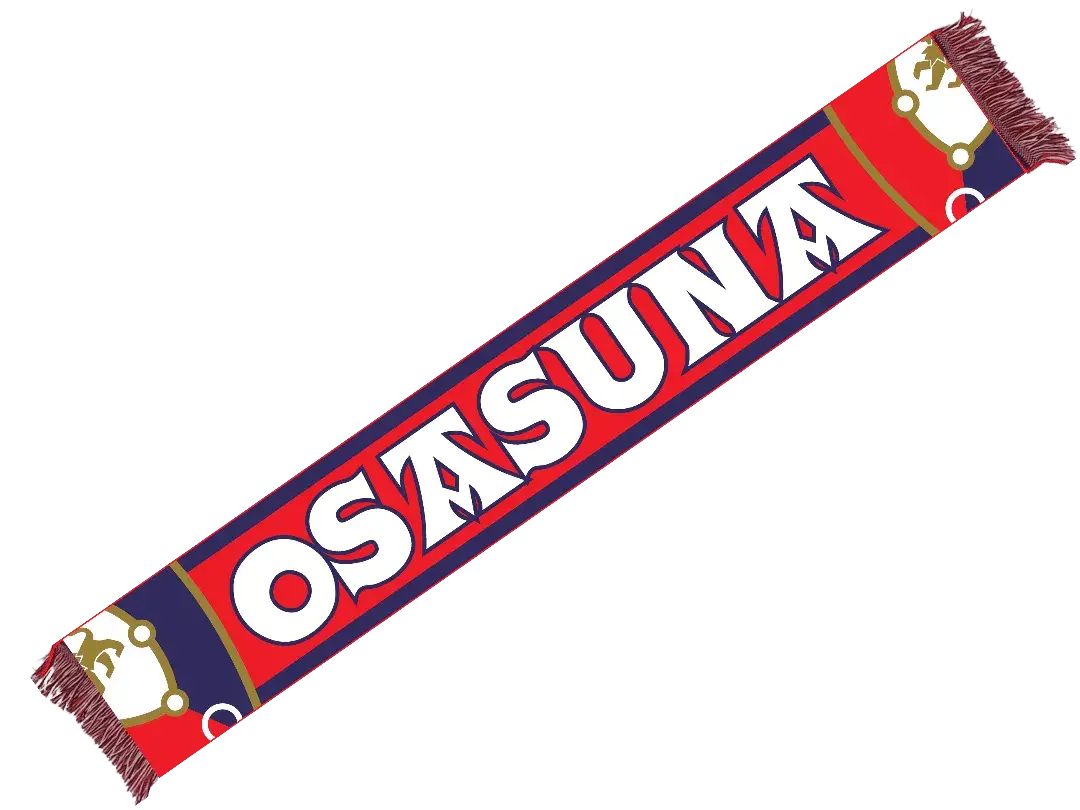bufanda del osasuna Bufanda del Osasuna para la afición