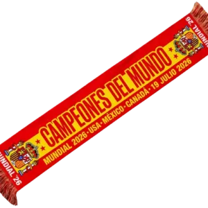 bufanda campeones del mundo 2026